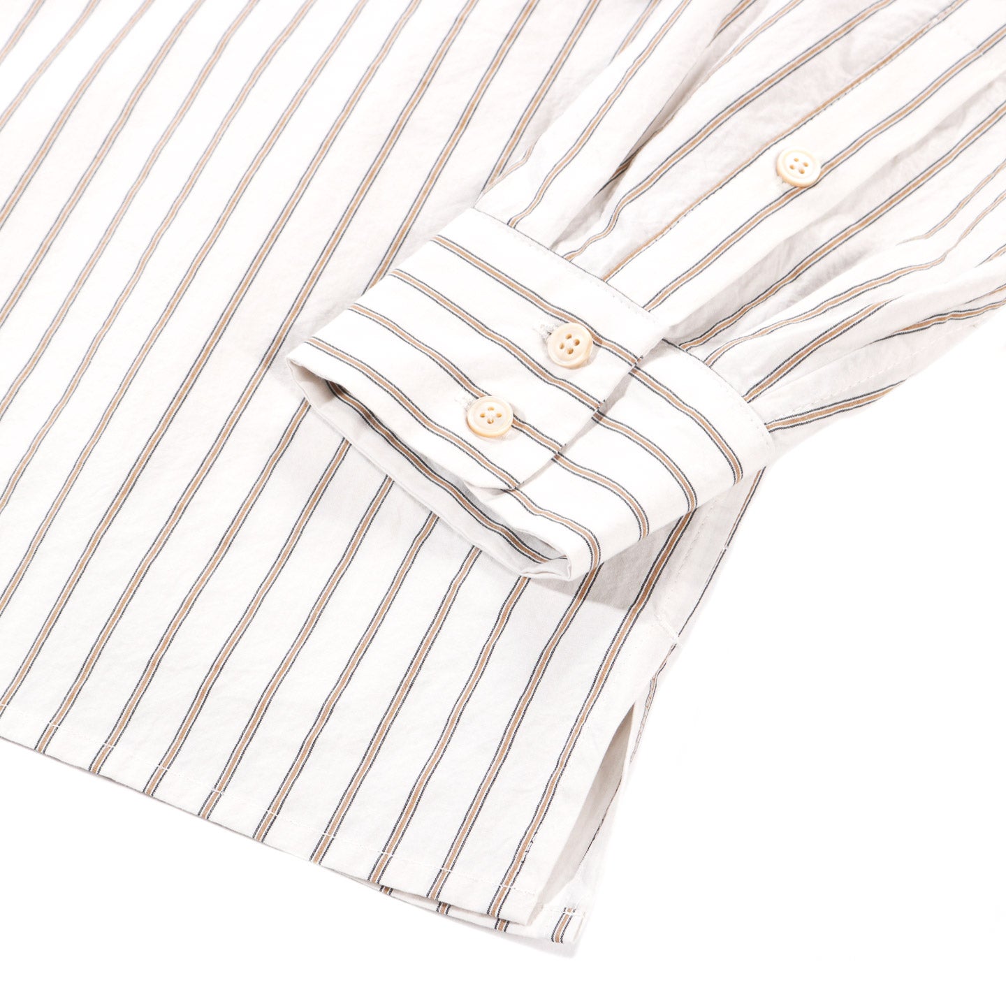 A KIND OF GUISE GUSTO SHIRT CREAM STRIPE