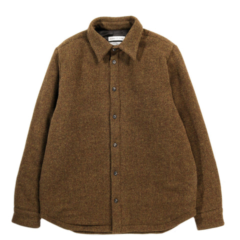 A KIND OF GUISE MARANI OVERSHIRT ARMADILLO BROWN