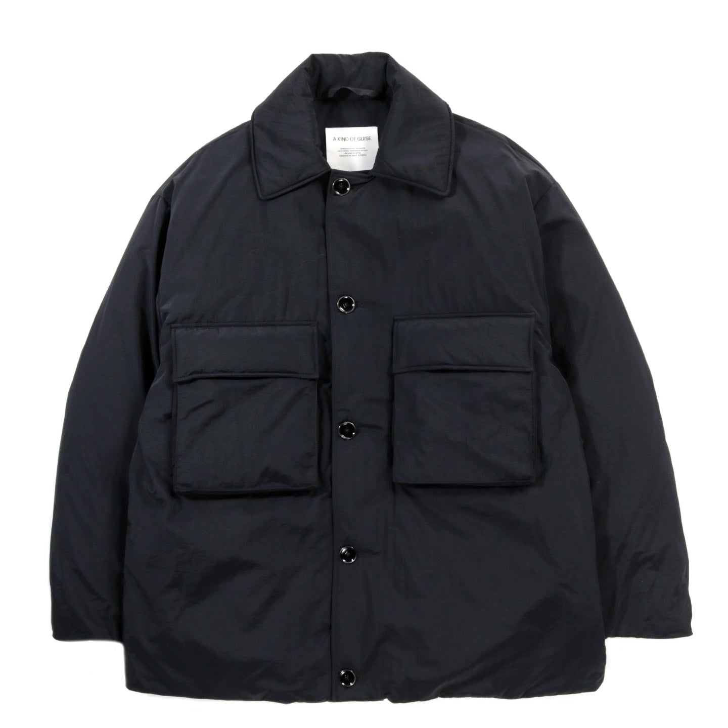 A KIND OF GUISE JUSTO PADDED JACKET ONYX BLACK