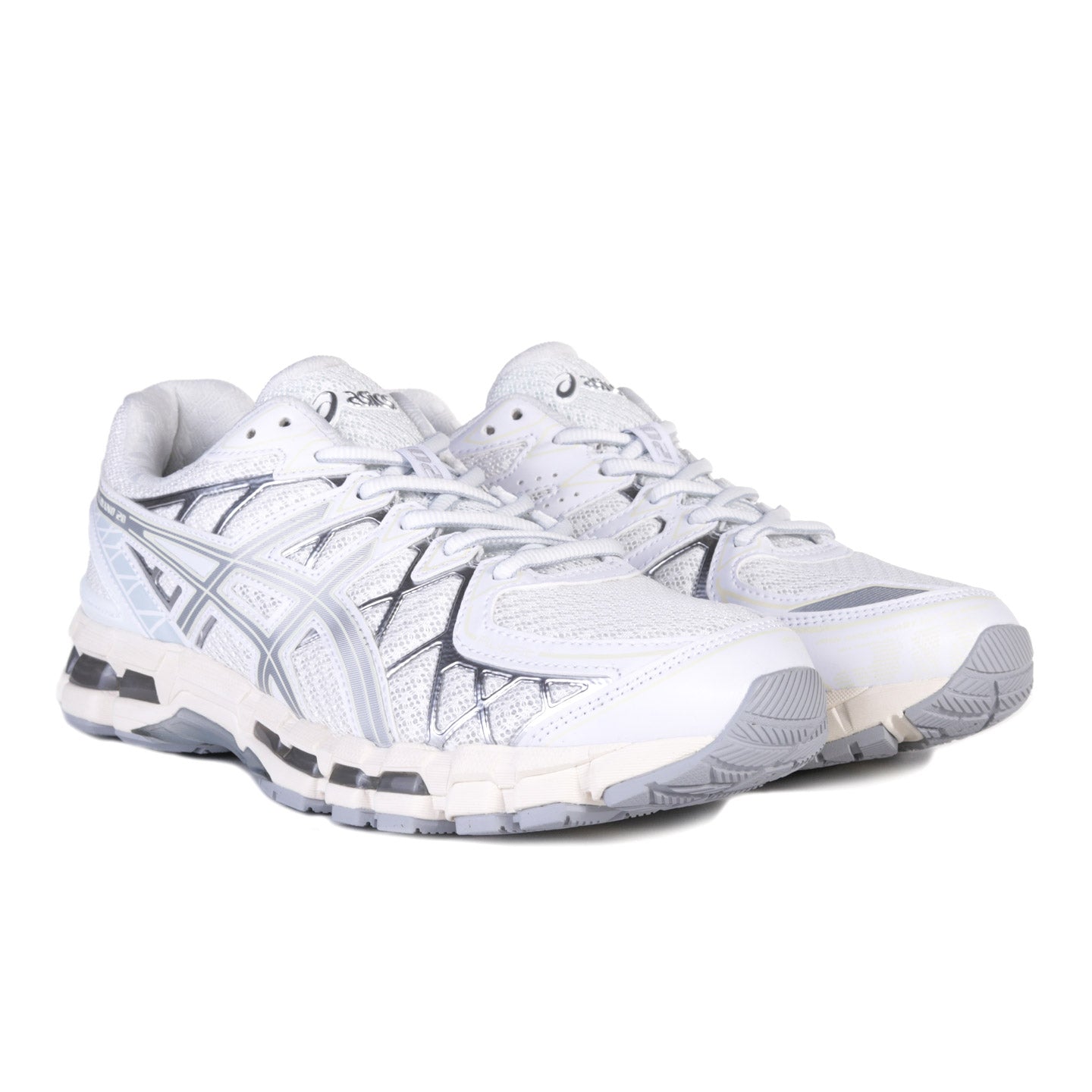 ASICS GEL-KAYANO 20 WHITE / PURE SILVER