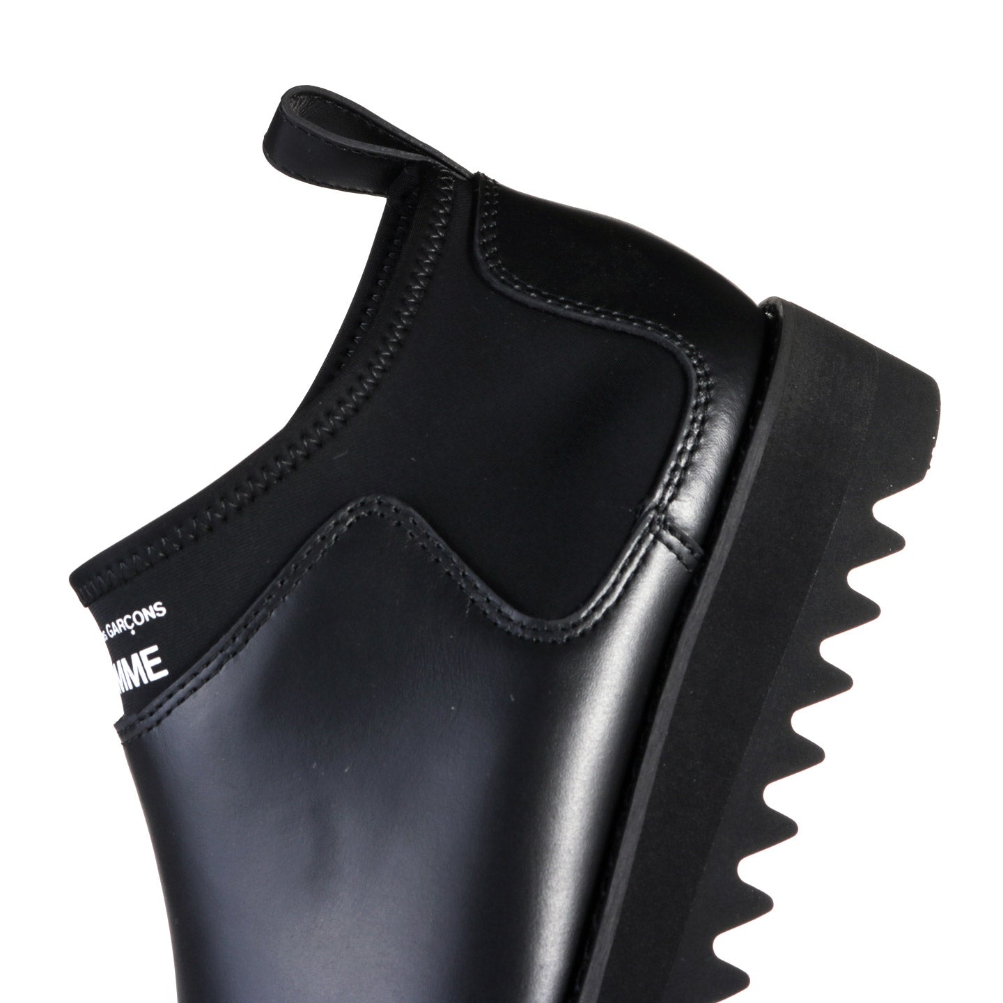 COMME DES GARCONS HOMME K106 PULL-ON BOOTS BLACK