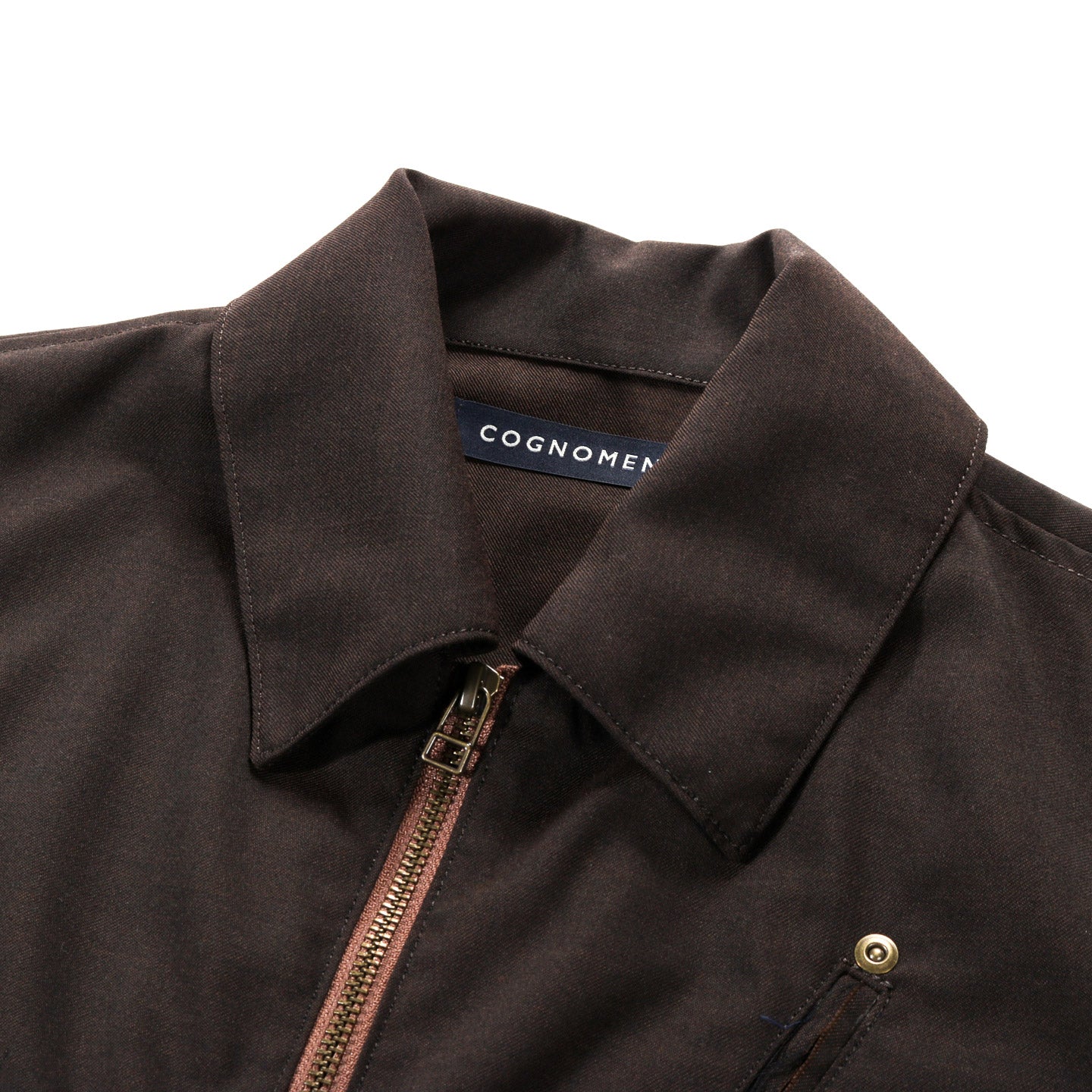 COGNOMEN MILITARY SWING TOP JACKET BROWN