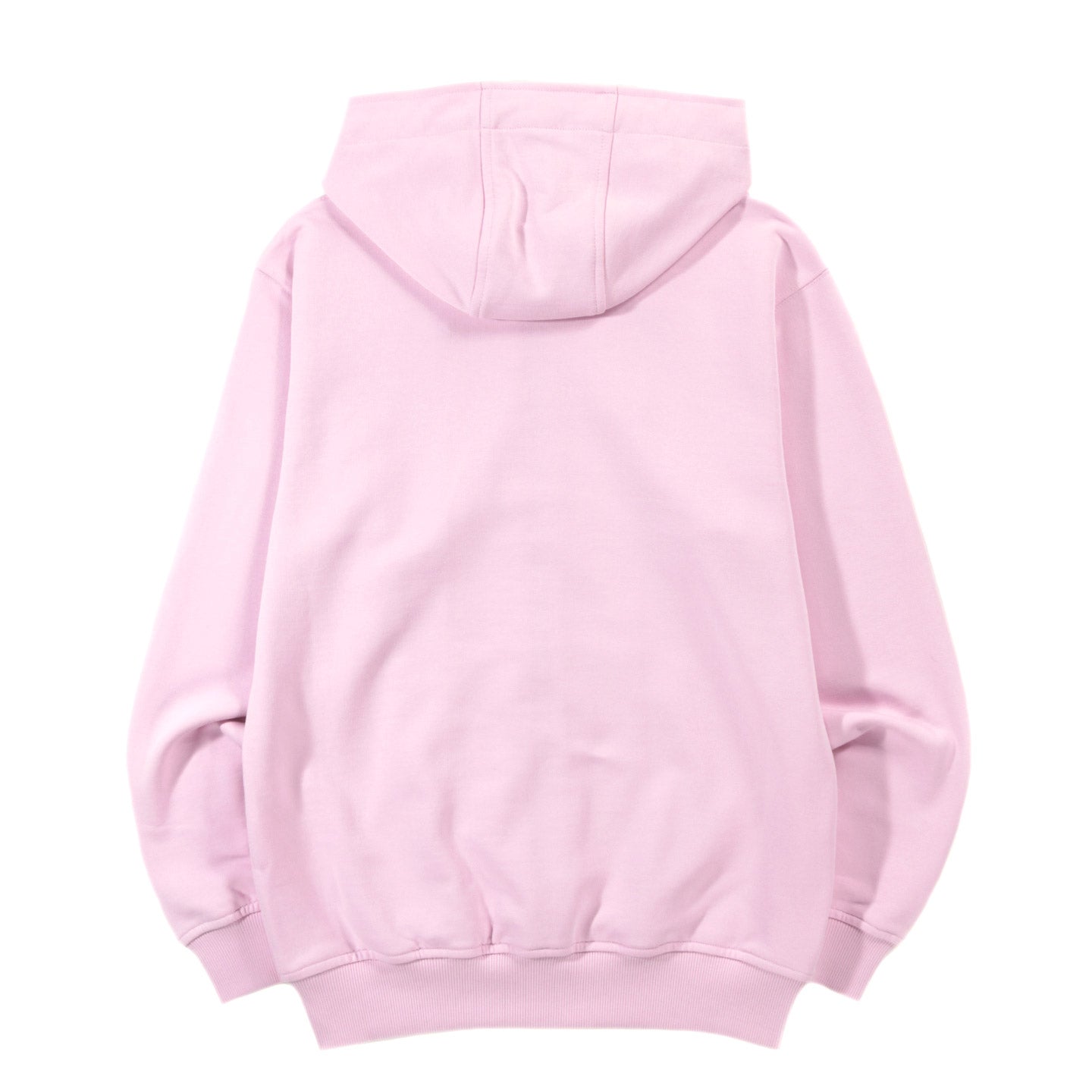 COMME DES GARCONS SHIRT T018 ZIP HOODED SWEATSHIRT PINK