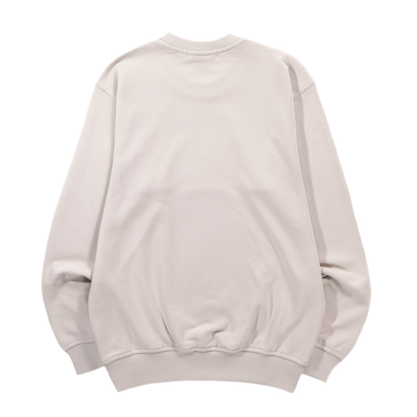 COMME DES GARCONS SHIRT T018 CREW NECK SWEATSHIRT BEIGE