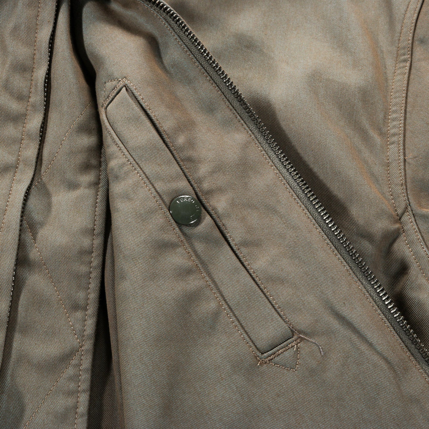 ENGINEERED GARMENTS LL JACKET OLIVE PC IRIDESCENT TWILL