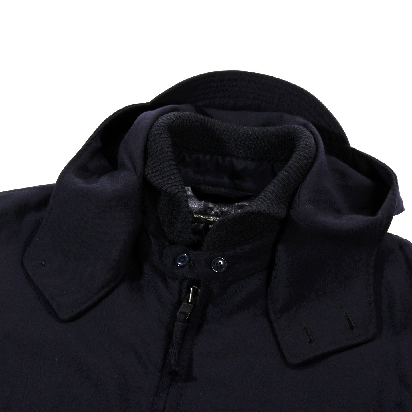 ENGINEERED GARMENTS LL JACKET DARK NAVY WOOL UNIFORM SERGE