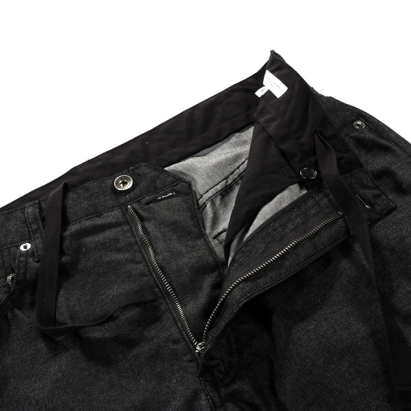 ENGINEERED GARMENTS RF JEANS BLACK CP DENIM