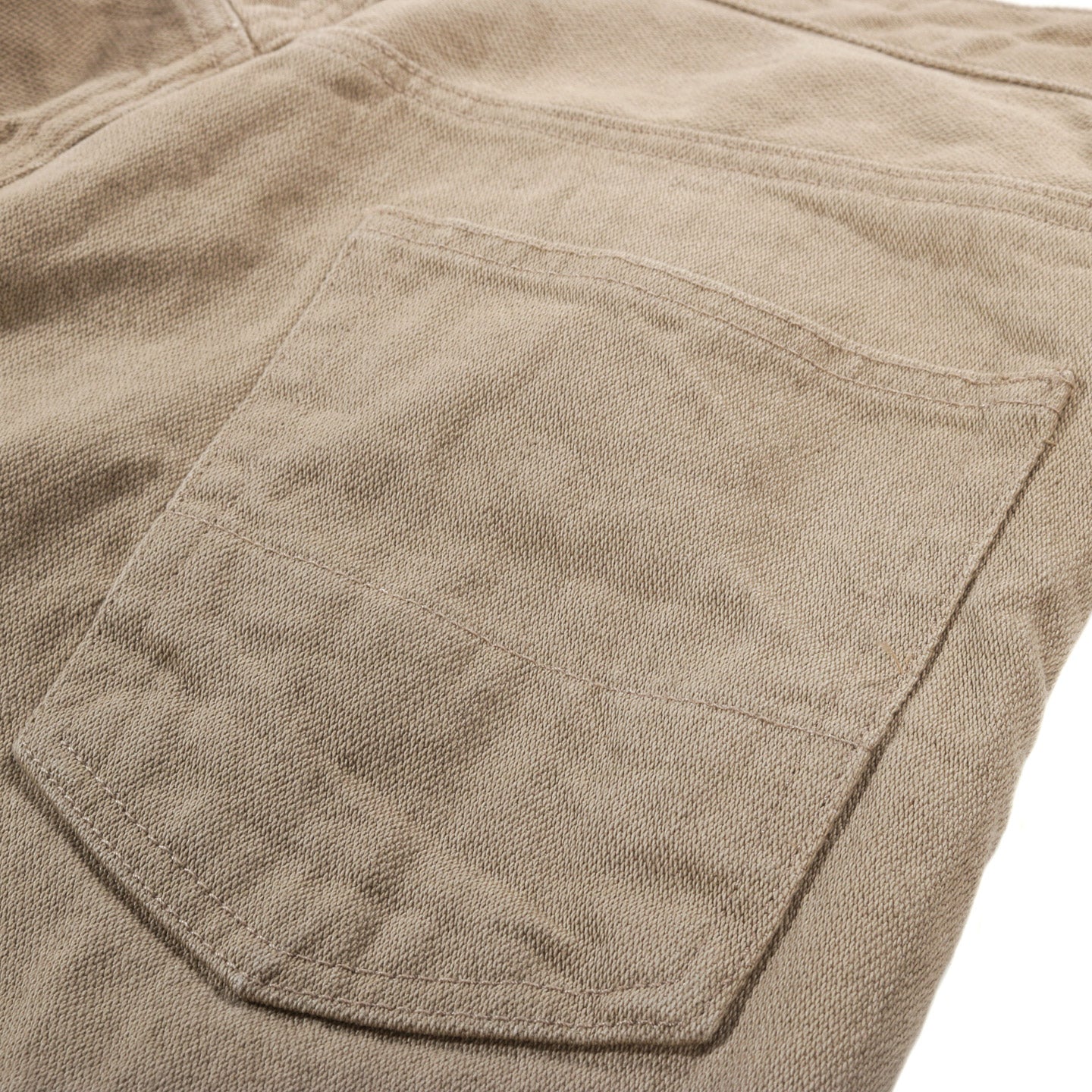 ENGINEERED GARMENTS RF JEANS KHAKI 13OZ BROKEN DENIM