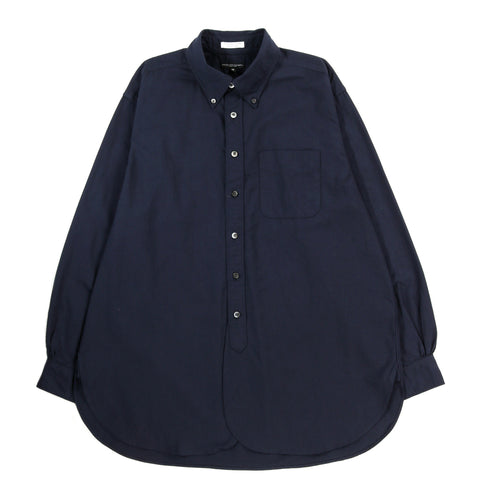 ENGINEERED GARMENTS 19 CENTURY BD SHIRT DK NAVY COTTON OXFORD