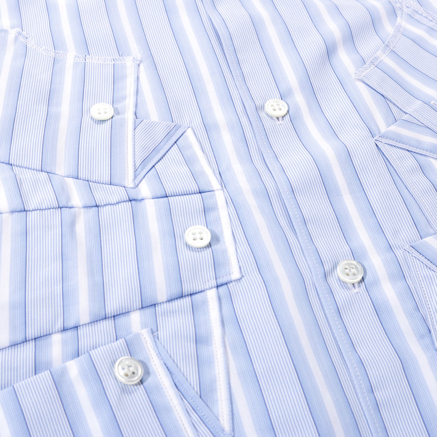 COMME DES GARCONS SHIRT B051 SHIRT BLUE STRIPE