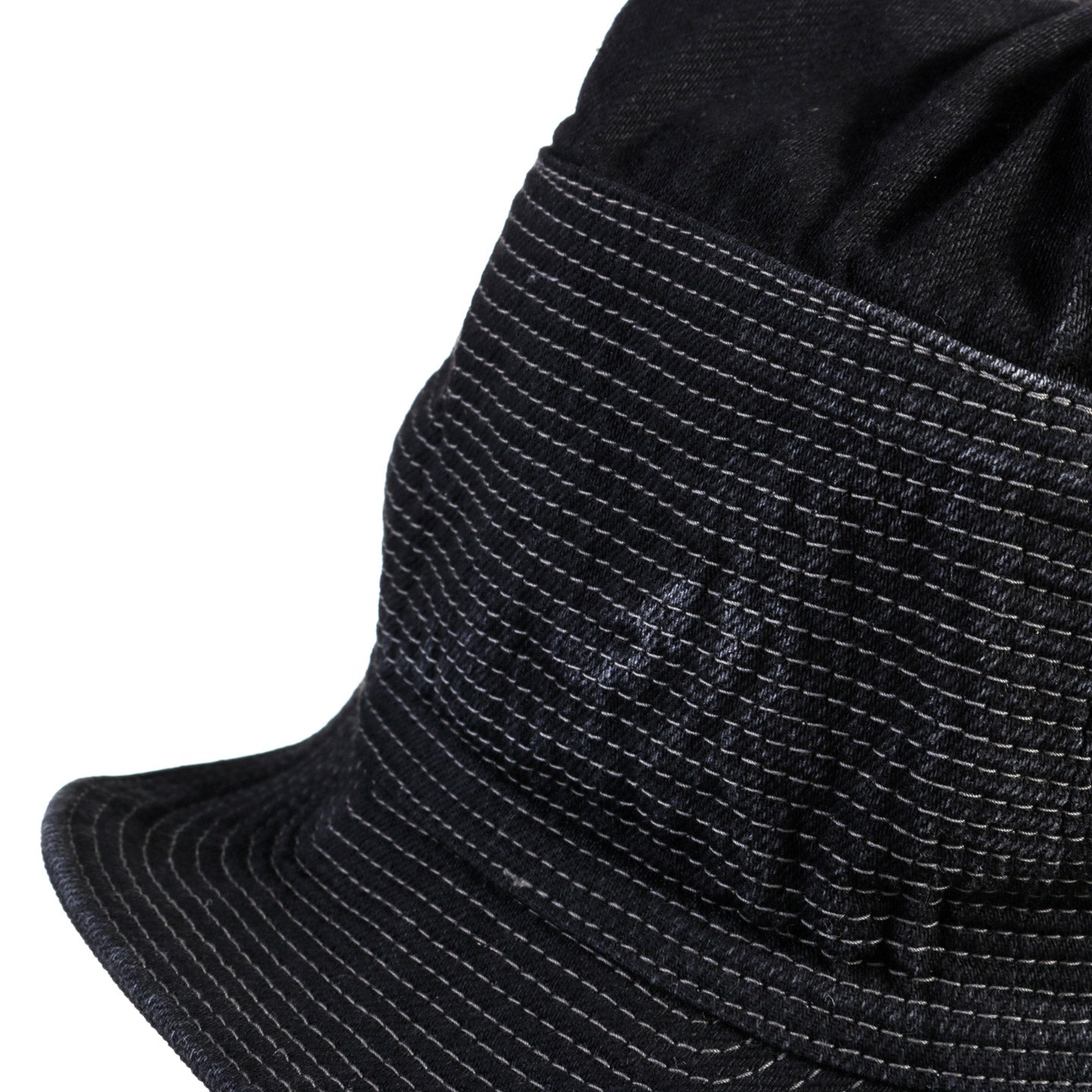 KAPITAL 11.5OZ DENIM THE OLD MAN AND THE SEA CAP BLACK X BLACK