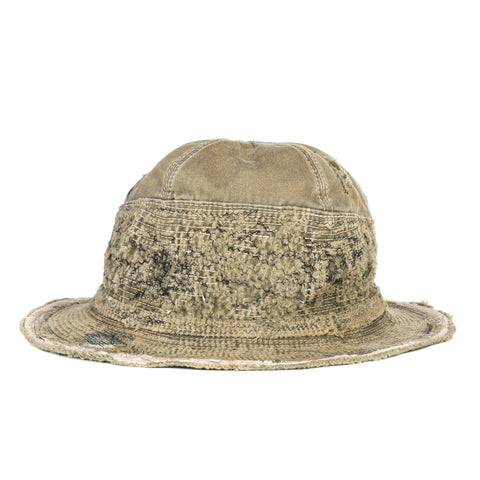 KAPITAL CHINO THE OLD MAN AND THE SEA HAT CRASH REMAKE KHAKI