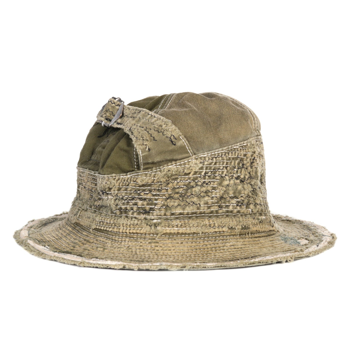 KAPITAL CHINO THE OLD MAN AND THE SEA HAT CRASH REMAKE KHAKI