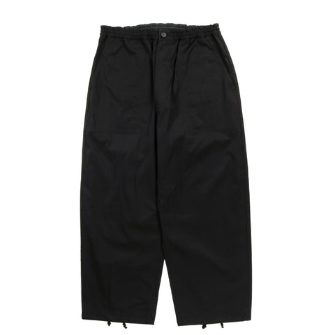 COMME DES GARCONS HOMME P024 COTTON NYLON FATIGUE PANT BLACK