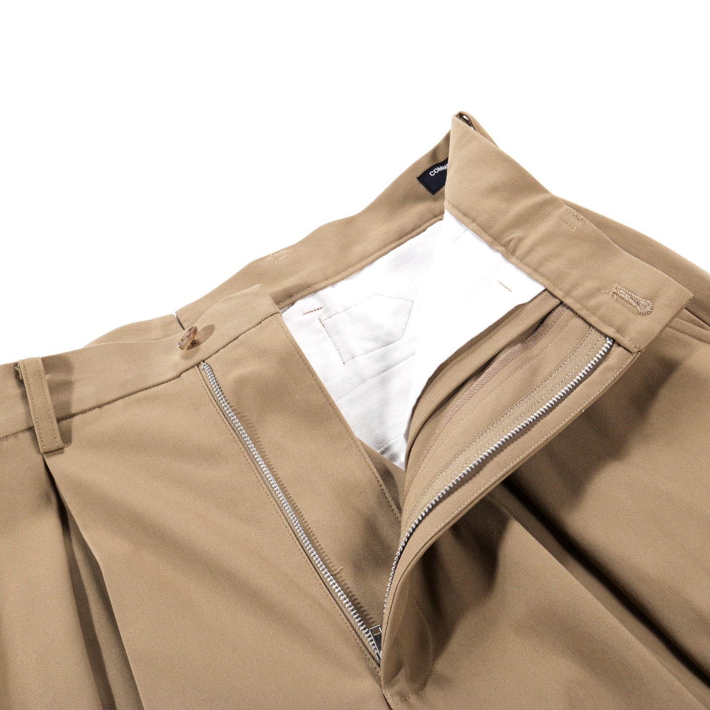 COMME DES GARCONS HOMME P013 PLEAT PANT BEIGE