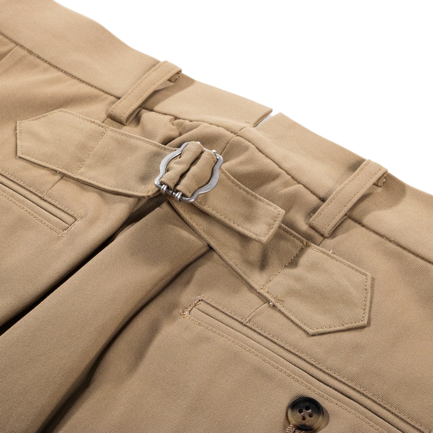 COMME DES GARCONS HOMME P013 PLEAT PANT BEIGE