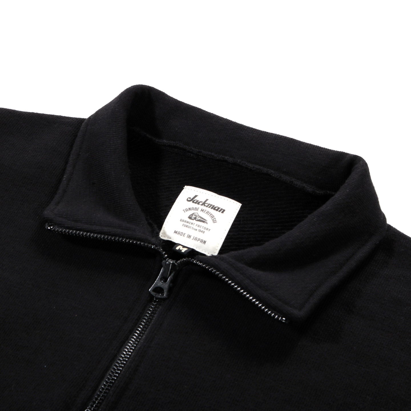 JACKMAN GG SWEAT HALF ZIP BLACK