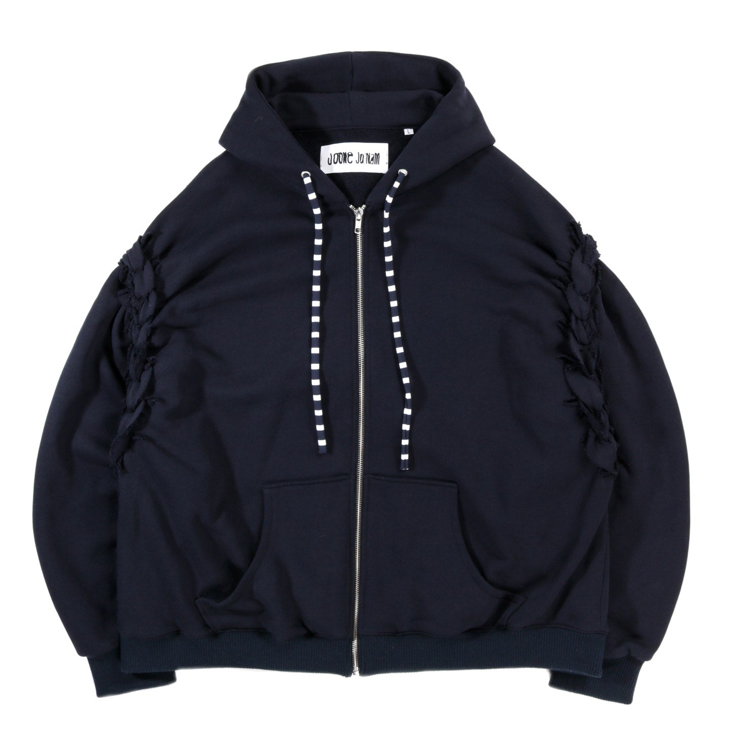 JOONE JOONAM BANBA ZIP HOODIE NAVY