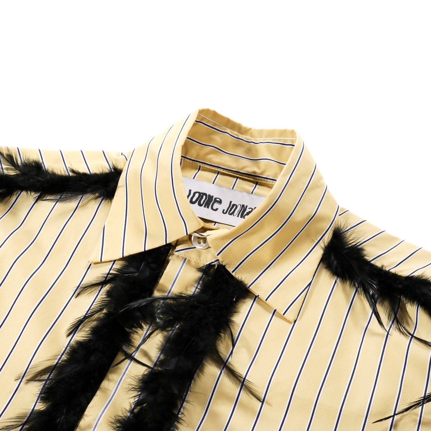 JOONE JOONAM OFFICE BIRD SHIRT YELLOW / BLACK