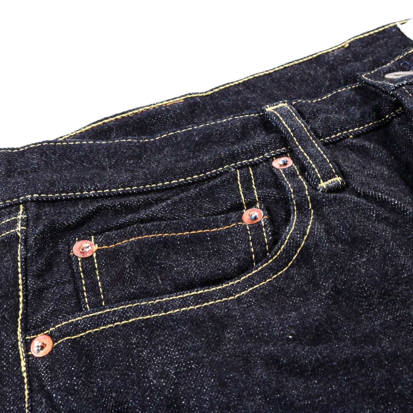 KAPITAL 14OZ DENIM 5P MONKEY CISCO ONE WASH