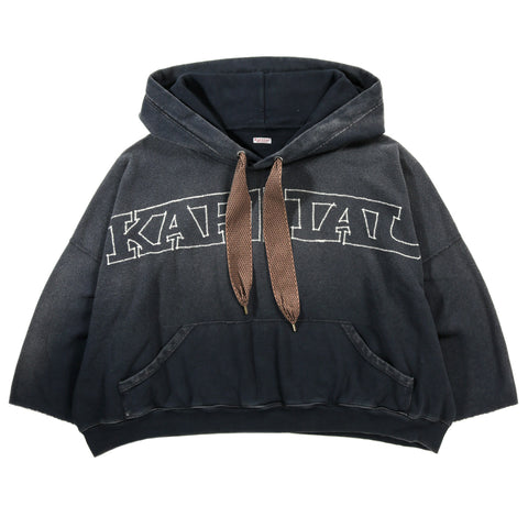 KAPITAL SWT DEVIL HOODIE KAPITAL EMBROIDERY BLACK