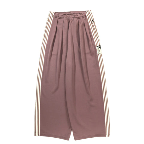 KAPITAL STUNT MAN & WOMAN SUPER BAGGY TRACK PANTS LIGHT BROWN