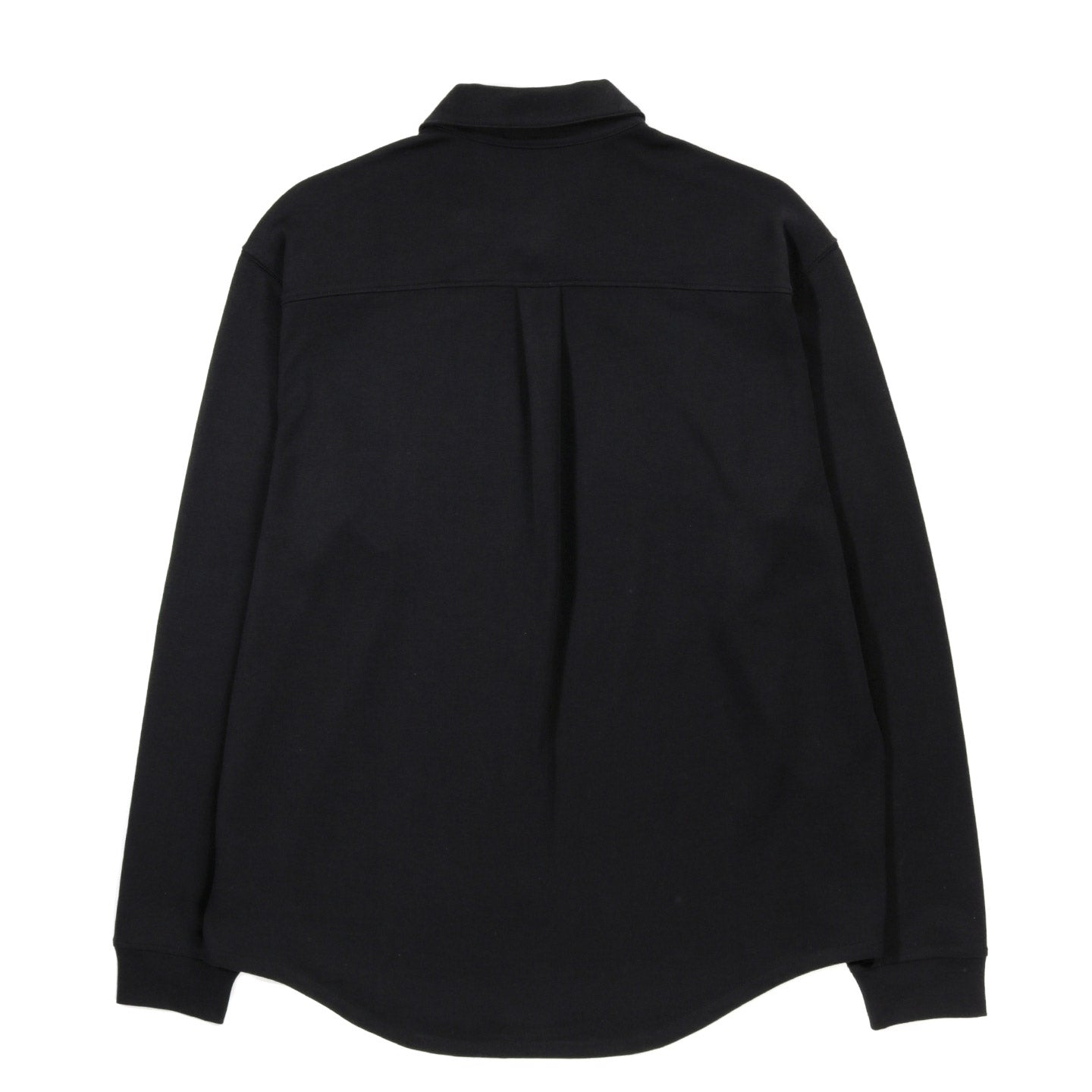 LADY WHITE CO. L/S JERSEY BUTTON DOWN BLACK