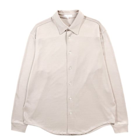 LADY WHITE CO. L/S JERSEY BUTTON DOWN OFF WHITE