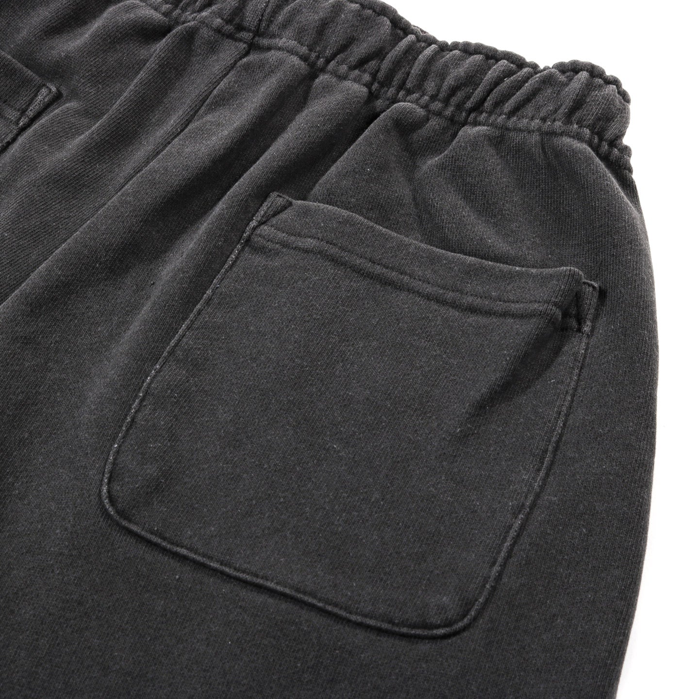 LQQK STUDIO WASHED FLEECE SWEATPANT BLACK