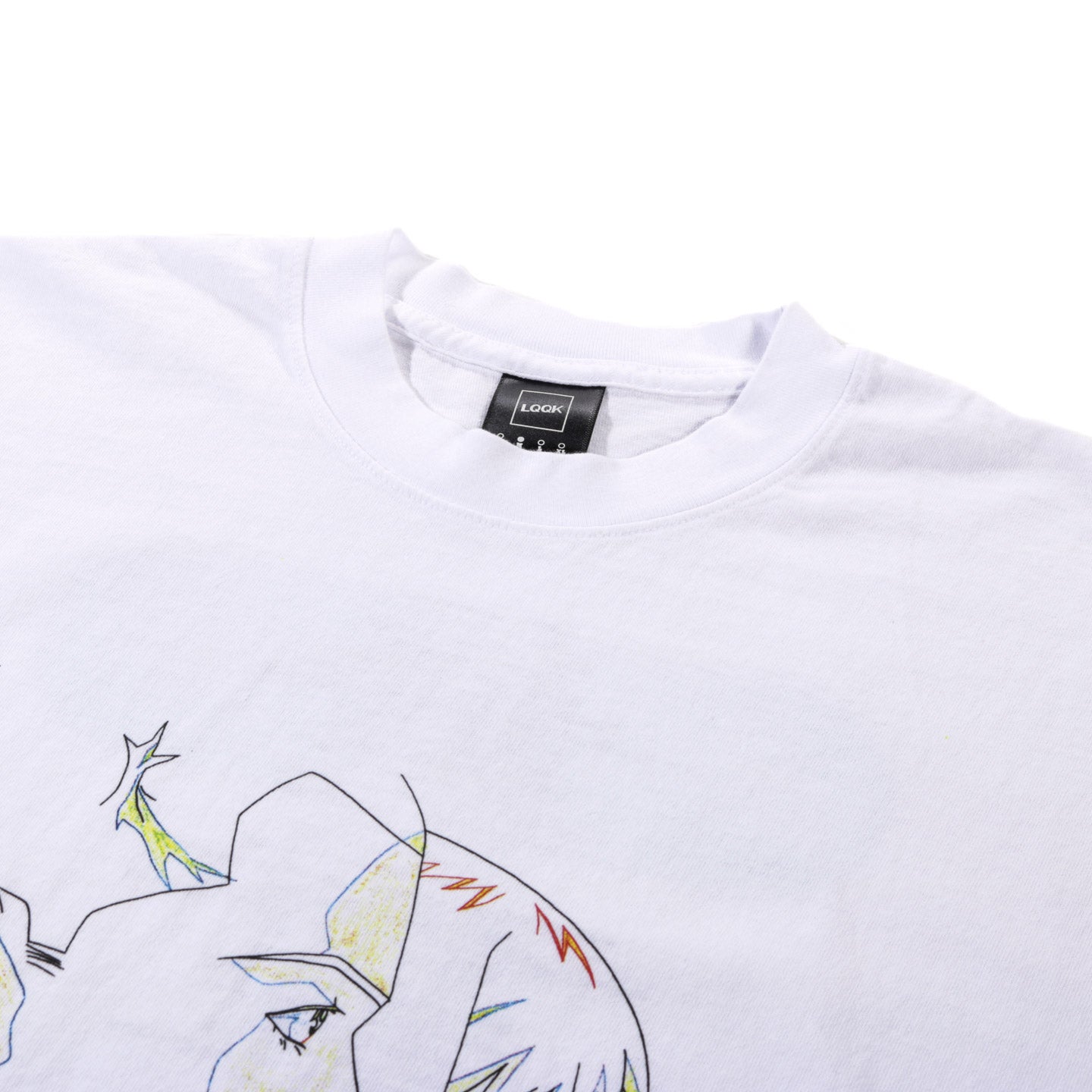 LQQK STUDIO HARMONY CEL TEE WHITE