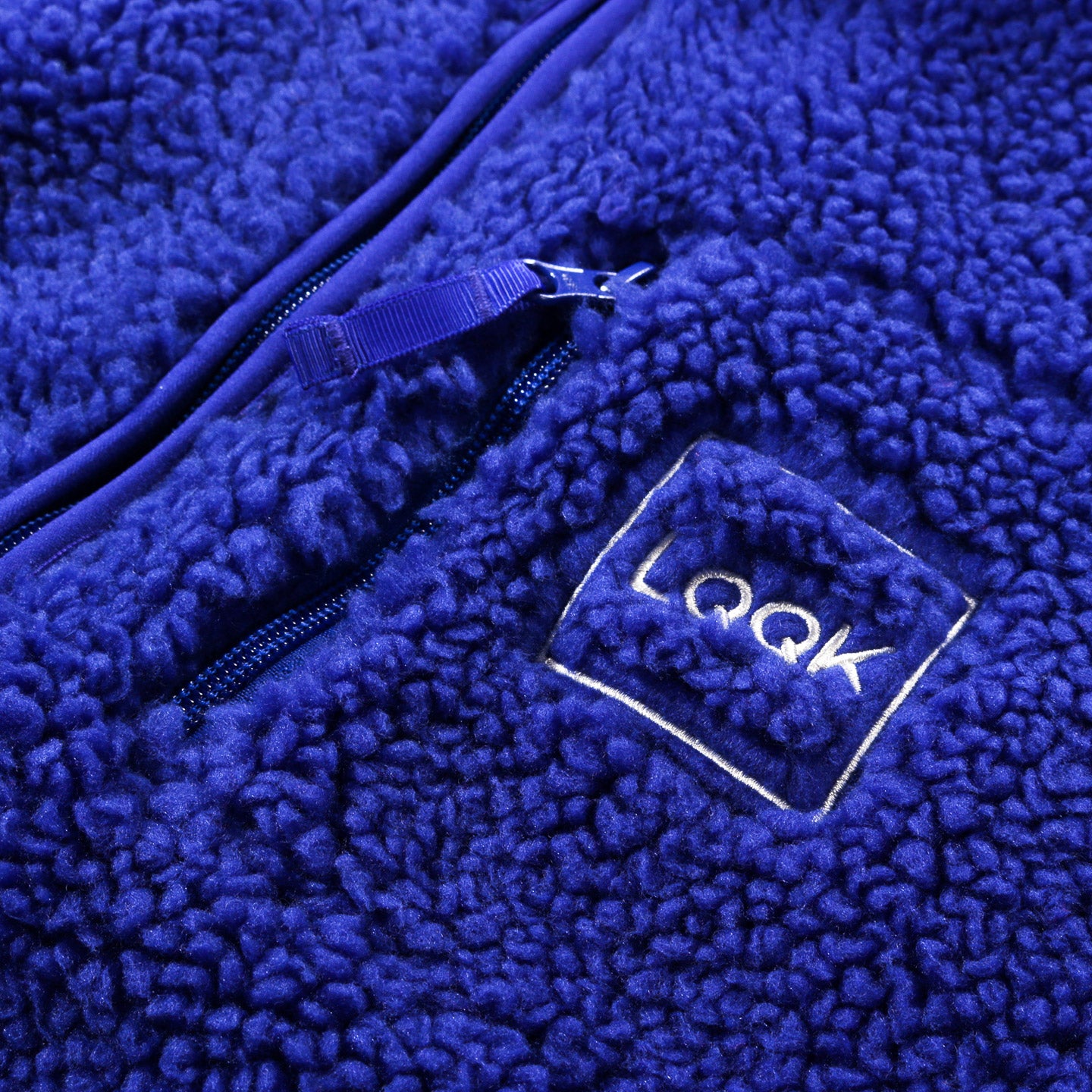 LQQK STUDIO KOKOPELLI FLEECE ROYAL BLUE