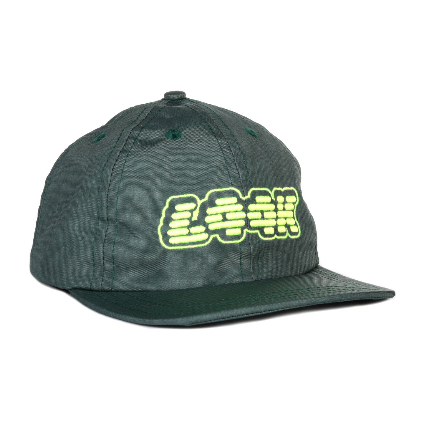 LQQK STUDIO CRINKLE NYLON HAT GREEN