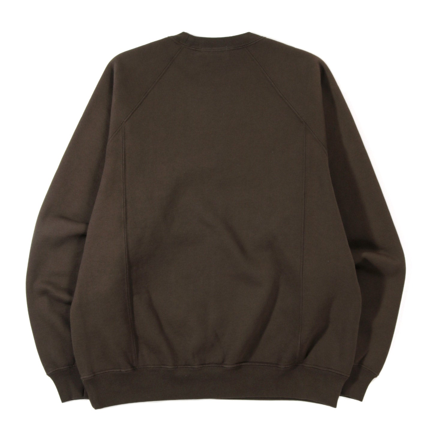 LADY WHITE CO. HEAVY GUSSET CREWNECK BLACK OLIVE