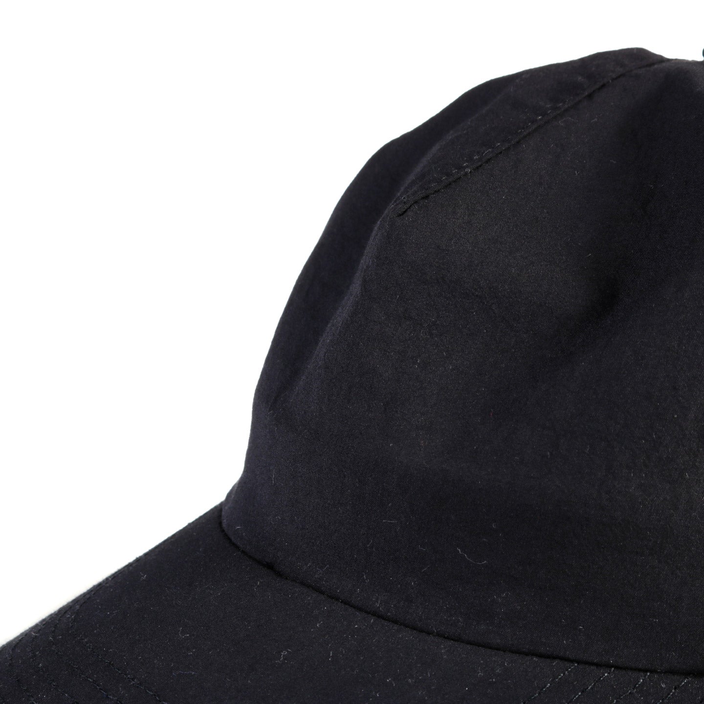 LADY WHITE CO. CRINKLE COTTON CAP BLACK