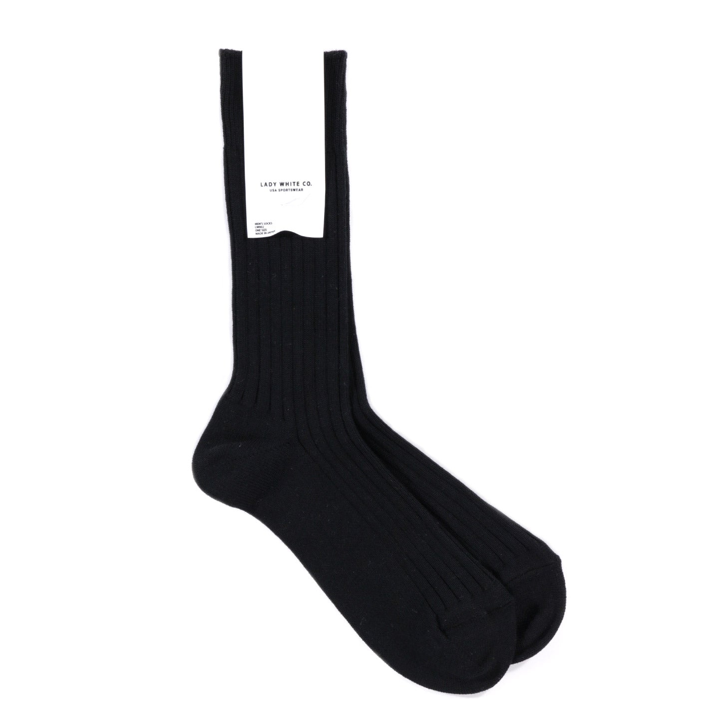 LADY WHITE CO. LWC SOCKS BLACK