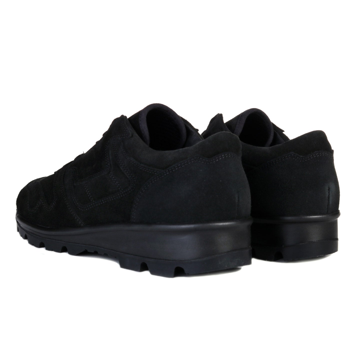 LADY WHITE CO. REPRODUCTION OF FOUND TRAINER  BLACK SUEDE