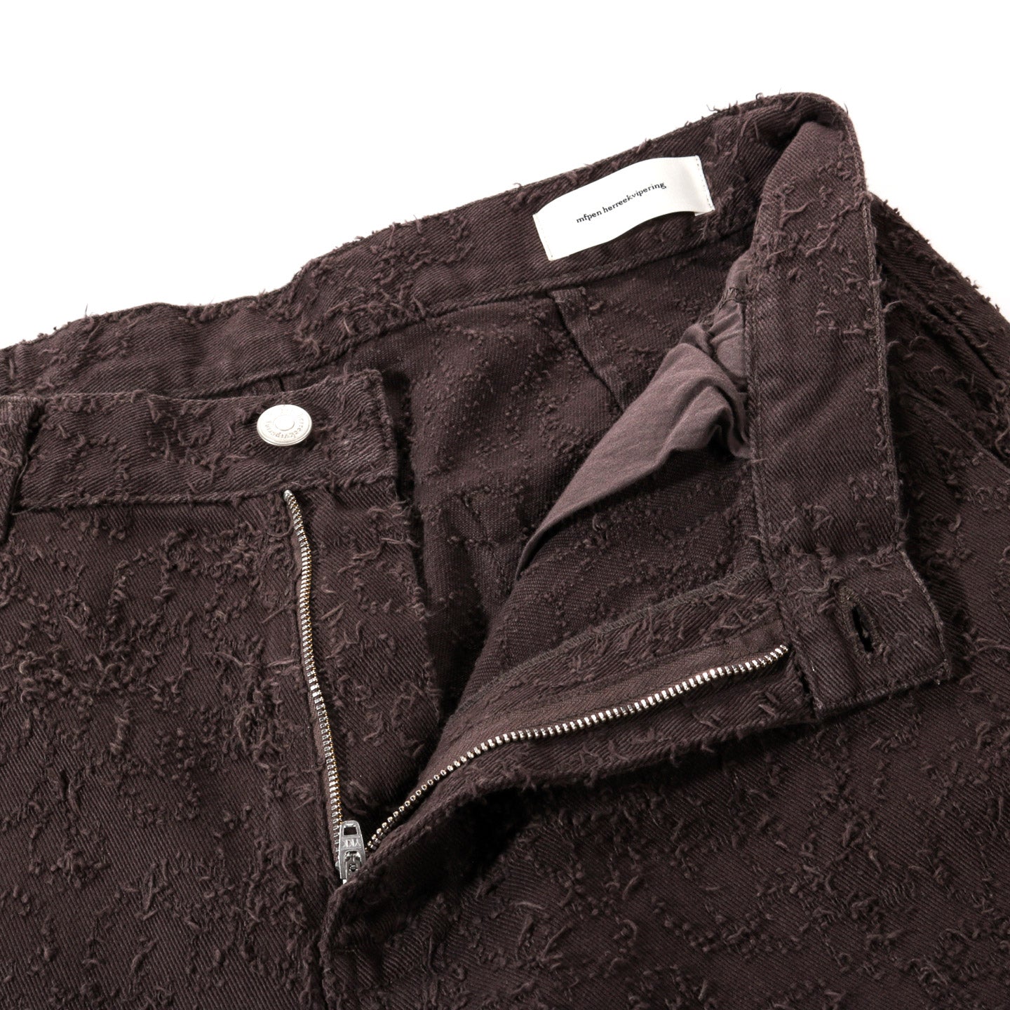 MFPEN PUNCH OUT JEANS BROWN