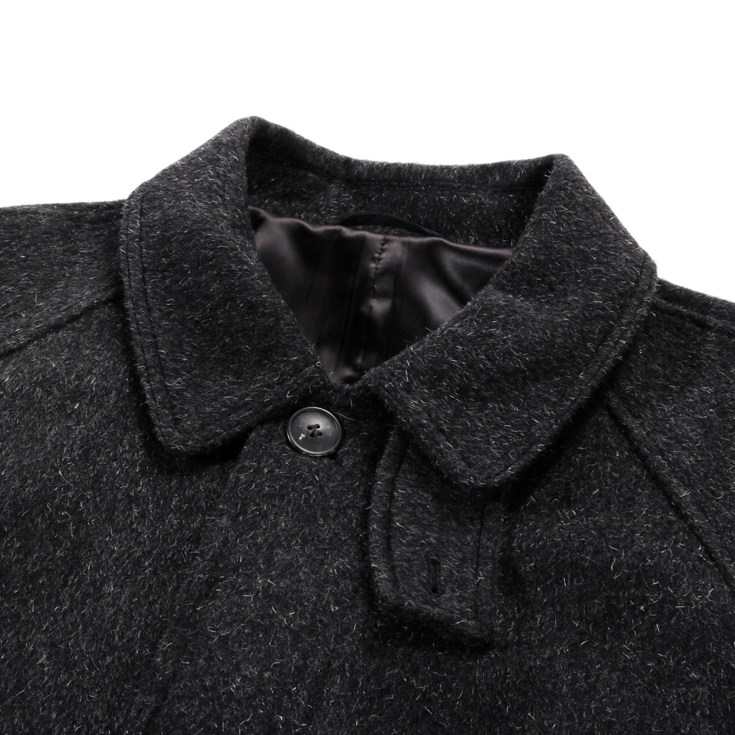 MFPEN INSTALLATION COAT GREY MOHAIR WOOL