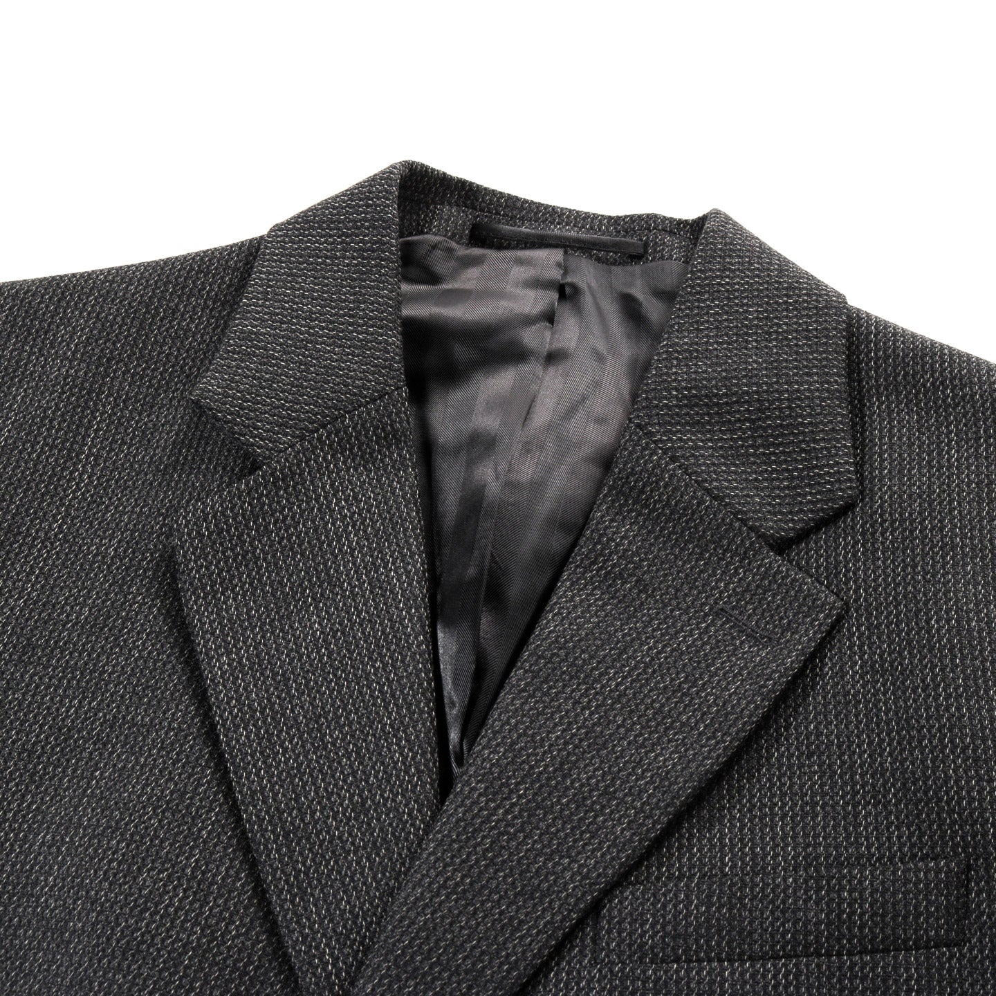 MFPEN SINGLE BREASTED BLAZER DARK GREY TWIST