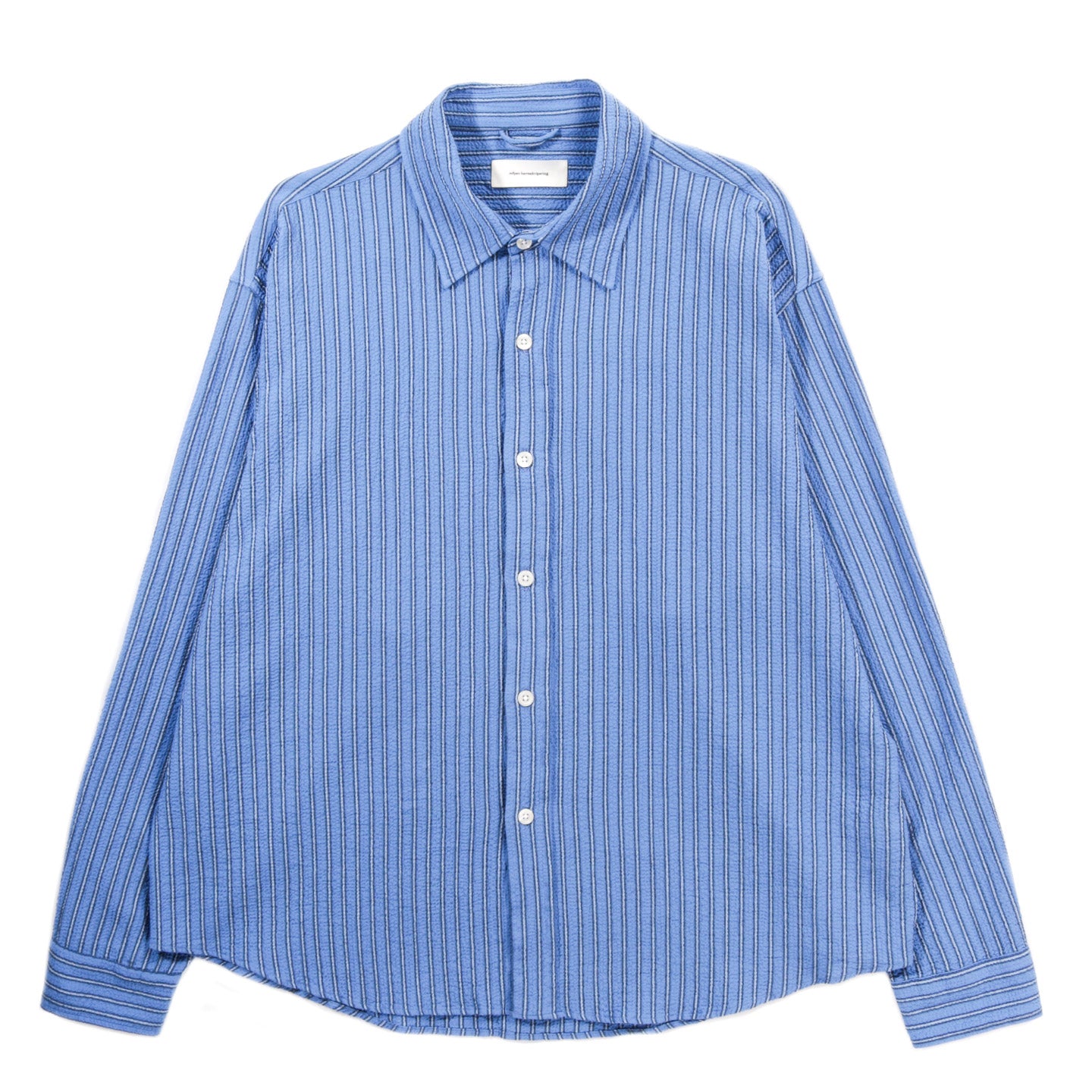 MFPEN VACATION SHIRT TEXTURED BUSINESS STRIPE