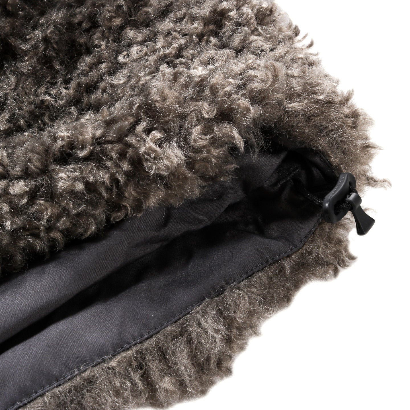 NEEDLES S.C. FAUX FUR JACKET GREY