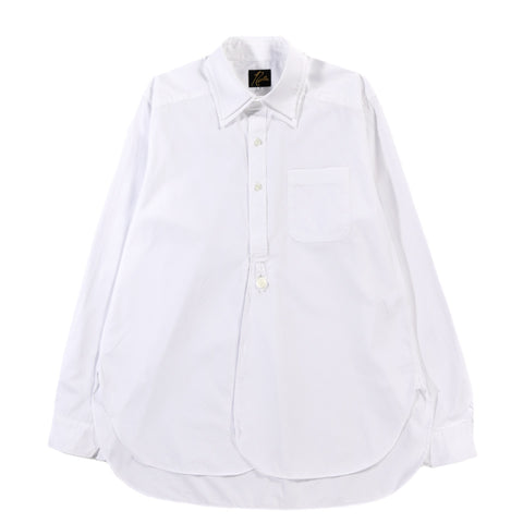 NEEDLES DOUBLE REGULAR COLLAR EDW SHIRT COTTON BROADCLOTH OFF WHITE