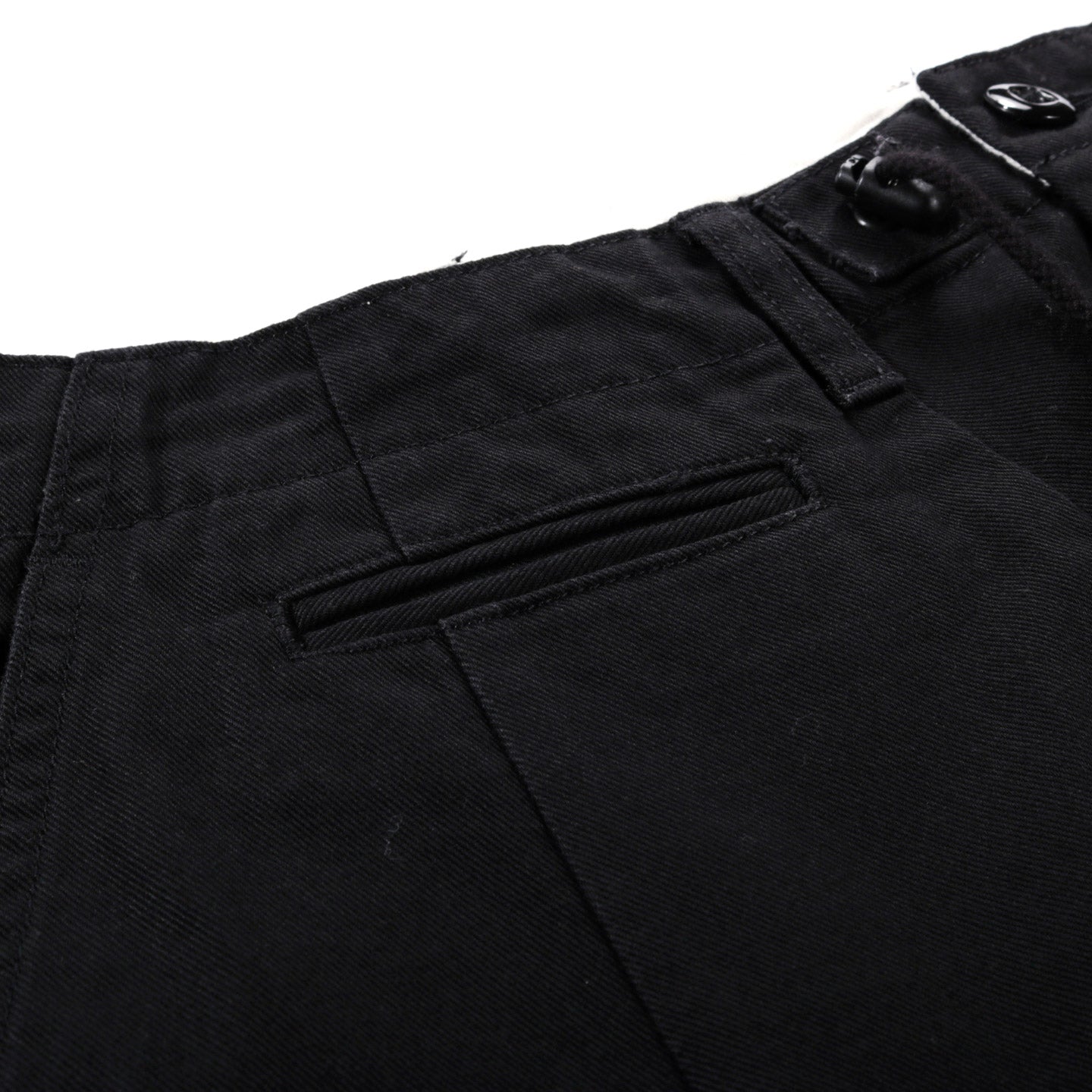 NEEDLES H.D. PANT MILITARY BLACK