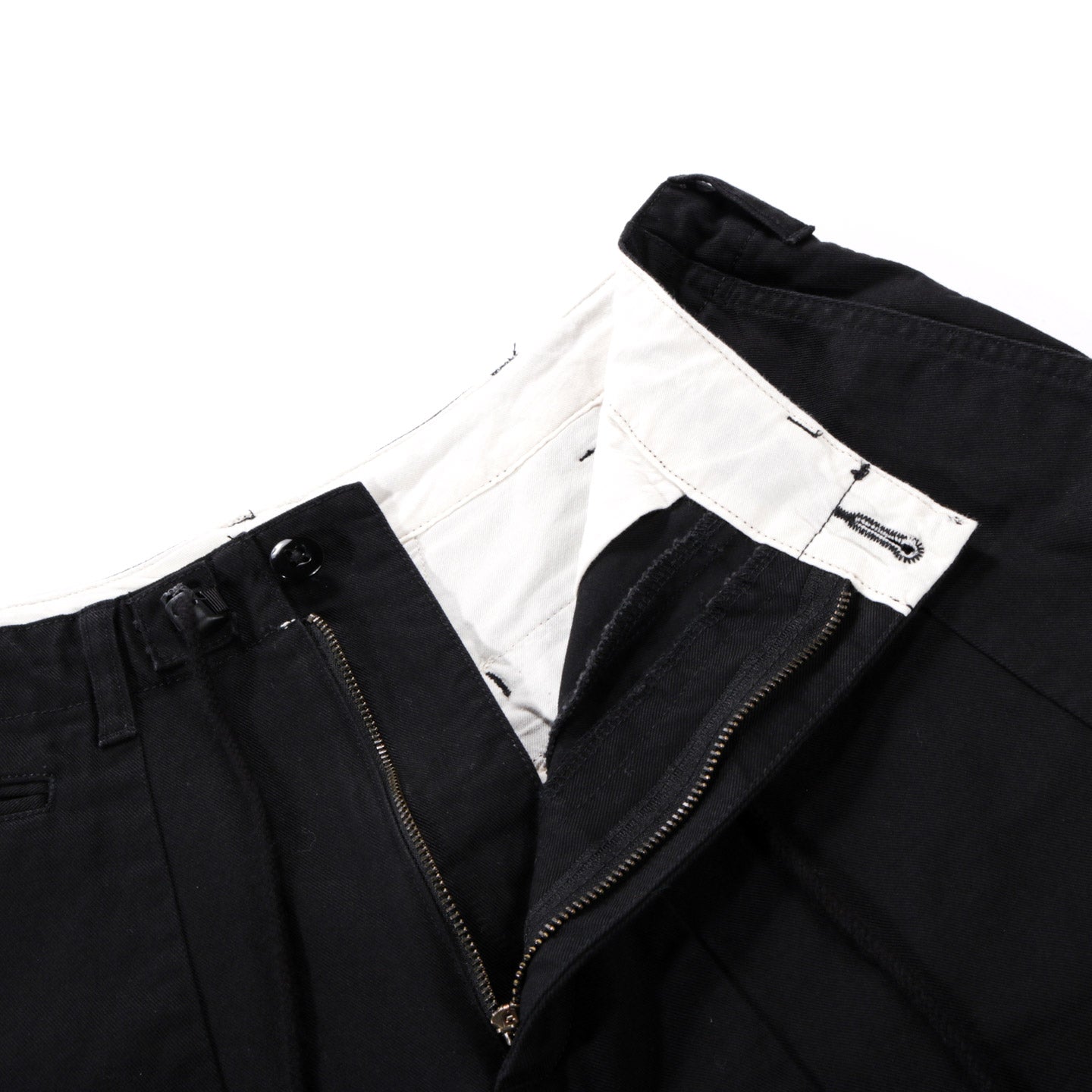 NEEDLES H.D. PANT MILITARY BLACK