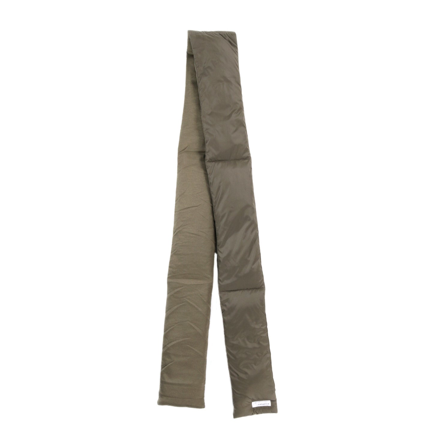 NANAMICA DOWN MUFFLER KHAKI