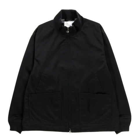 NANAMICA WINDSTOPPER CHINO DECK JACKET BLACK