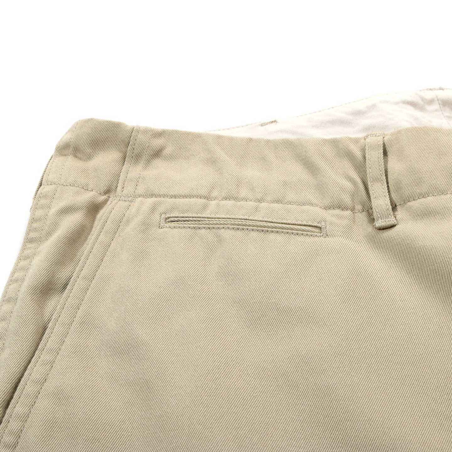 NANAMICA WIDE CHINO PANTS KHAKI