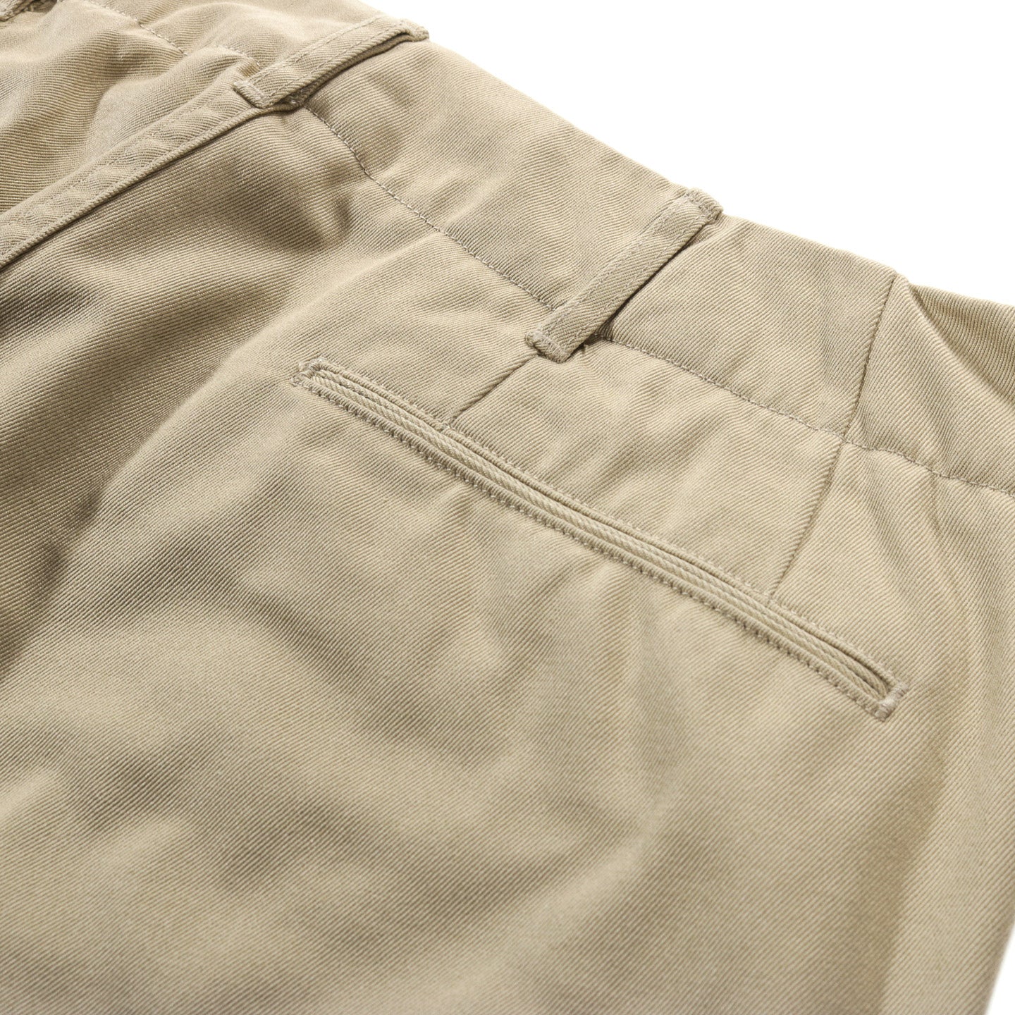 NANAMICA WIDE CHINO PANTS KHAKI