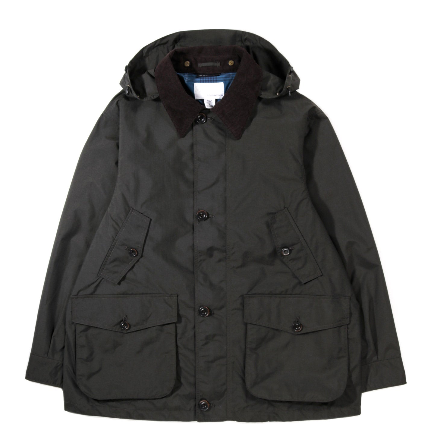 NANAMICA 2L PERTEX UNLIMITED FIELD JACKET DARK OLIVE