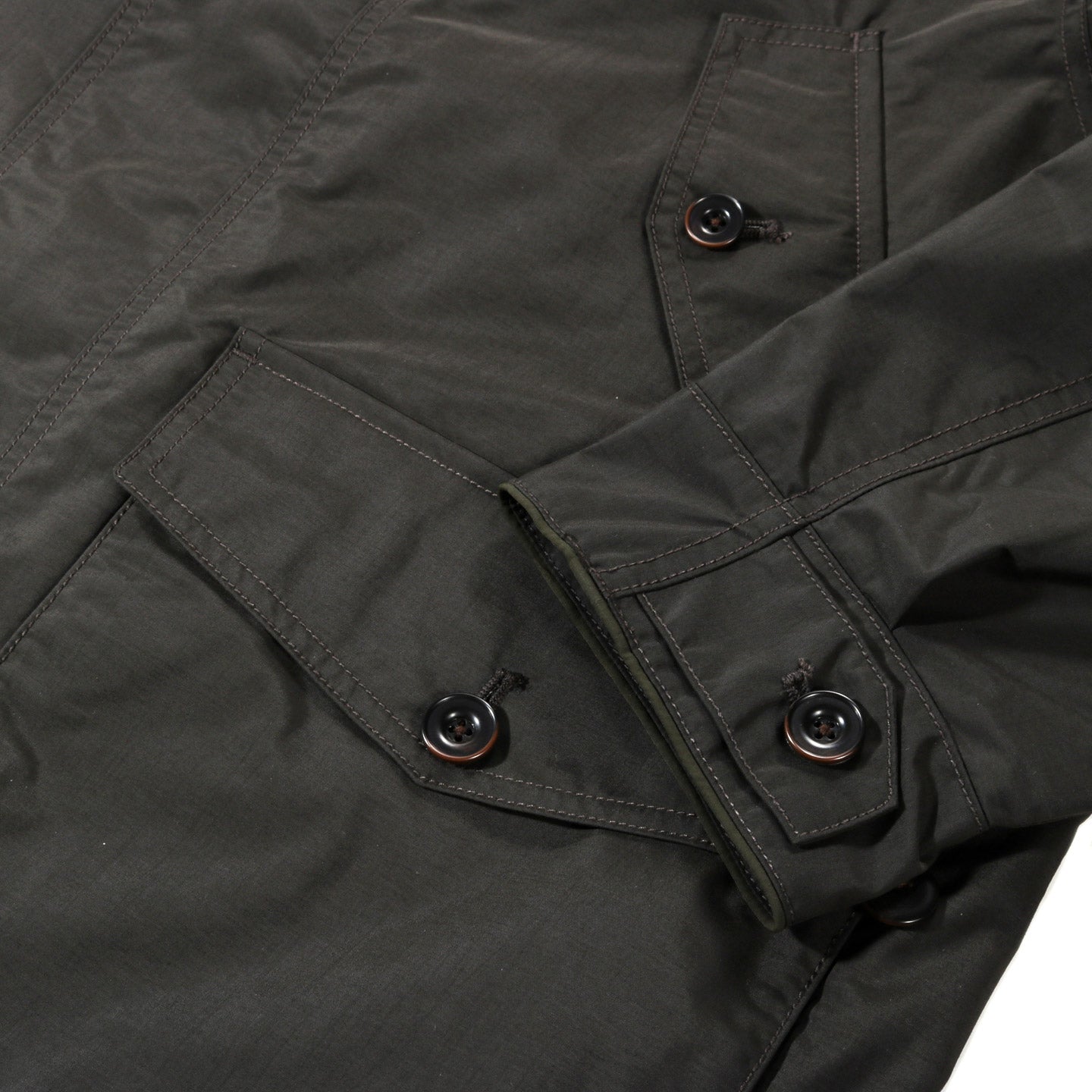 NANAMICA 2L PERTEX UNLIMITED FIELD JACKET DARK OLIVE